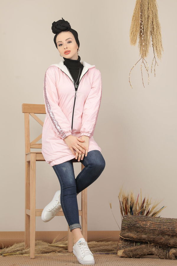 Pullu Mont Siyah  Pembe - 7999 PEMBE