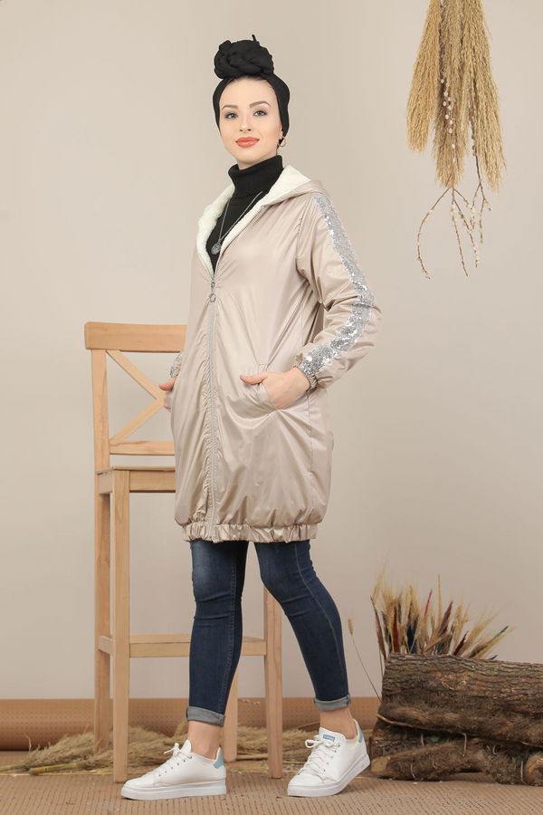 Pullu Mont Siyah  Bej - 7999 BEJ