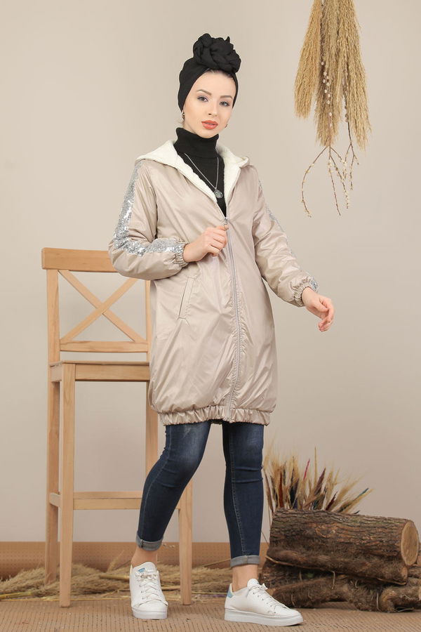 Pullu Mont Siyah  Bej - 7999 BEJ