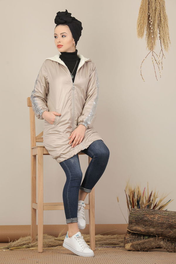 Pullu Mont Siyah  Bej - 7999 BEJ