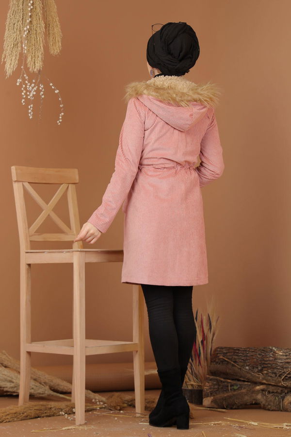 Kadife Trenç Mont Taba  Pembe - 1309 PEMBE