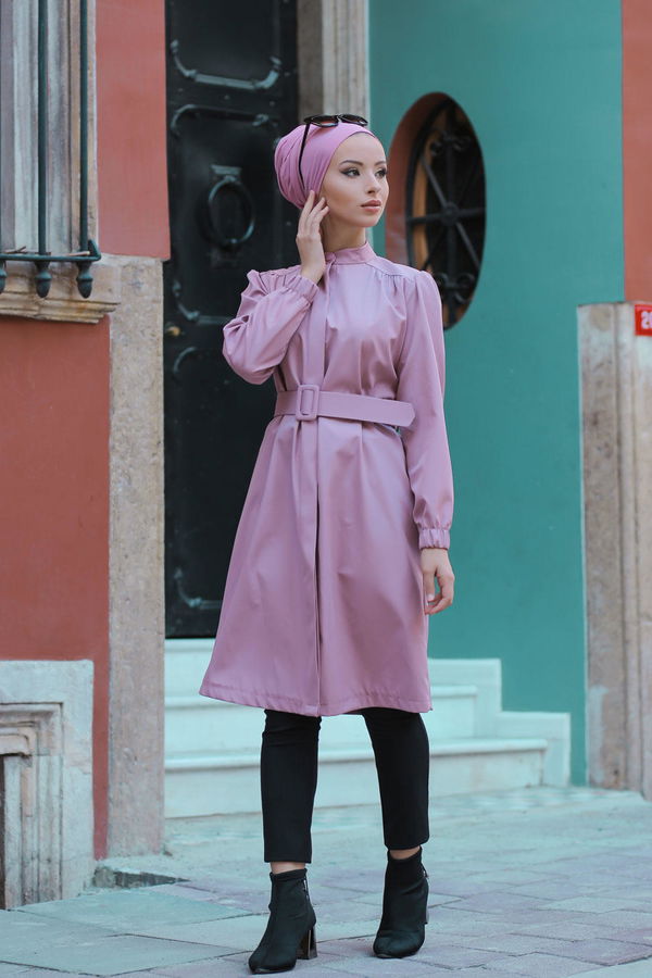 Trenç Mont Astarsiz Siyah Pembe - 1299 PEMBE