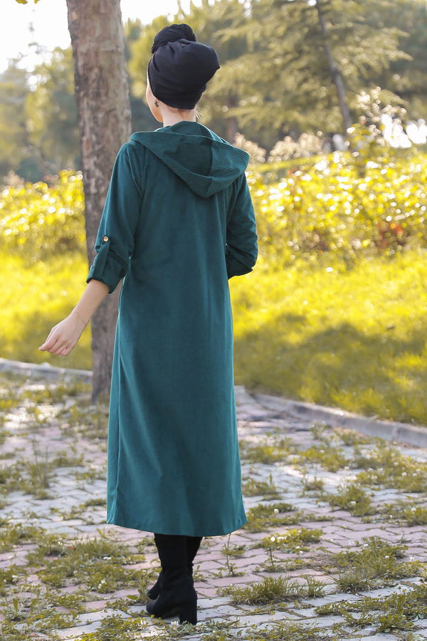 Kadife Kap Siyah  Yeşil - 1317 YEŞİL