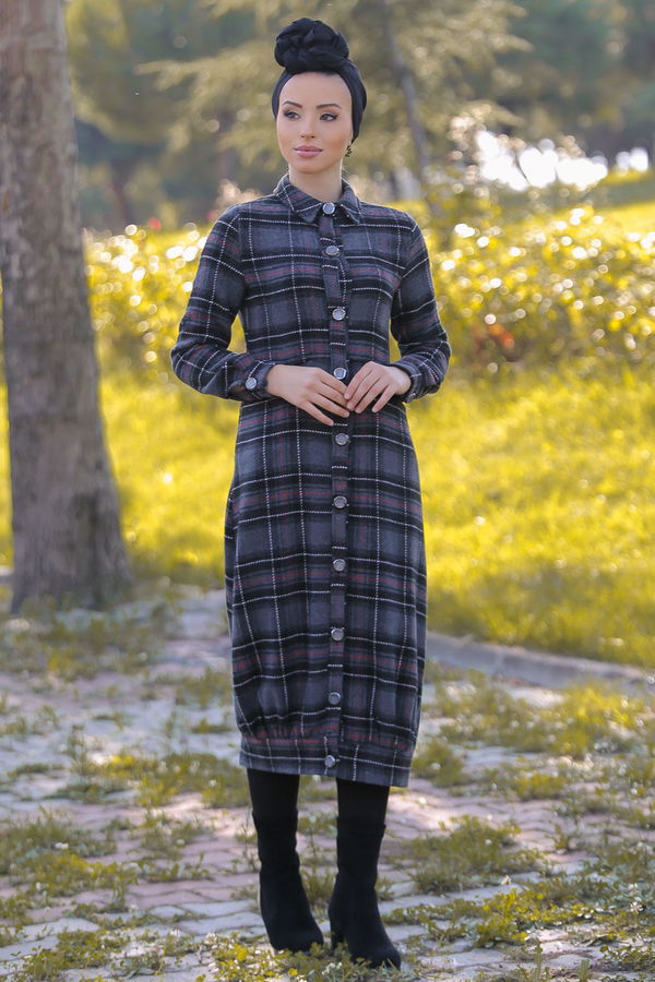 Kaşe Kap Yeşil  Gri - 1310