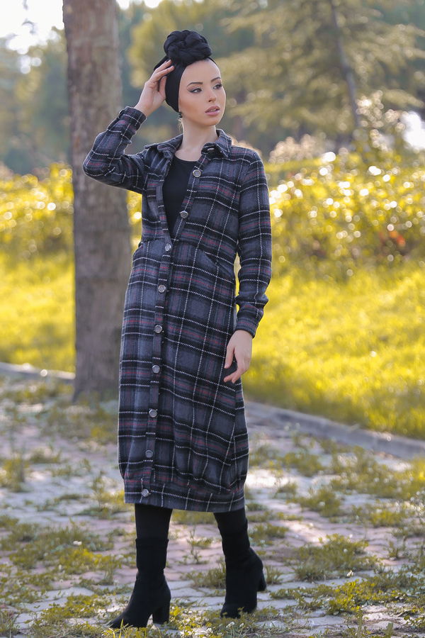 Kaşe Kap Yeşil  Gri - 1310