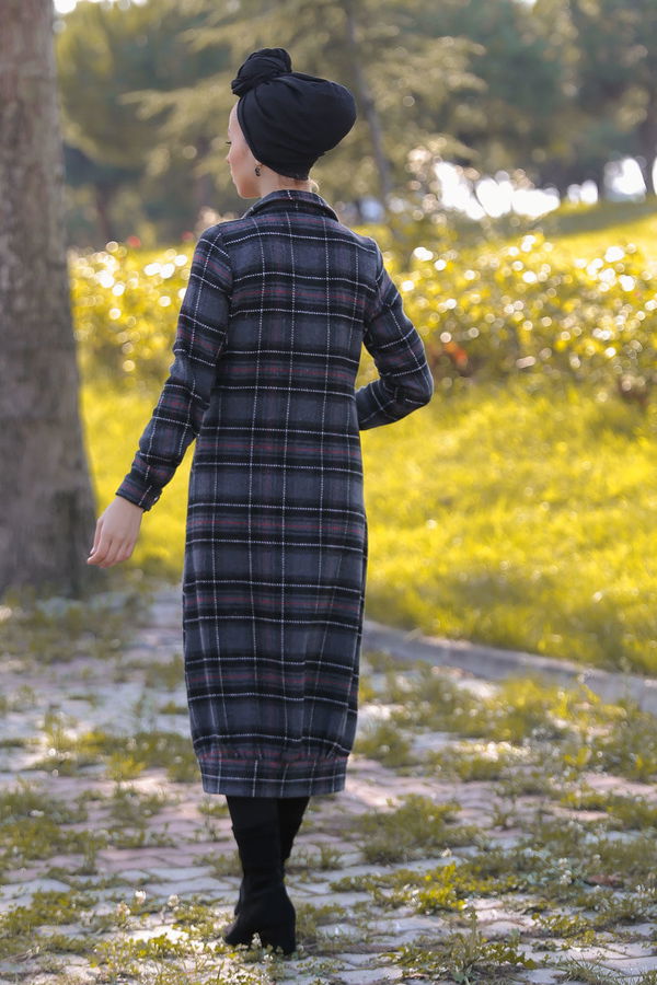 Kaşe Kap Yeşil  Gri - 1310