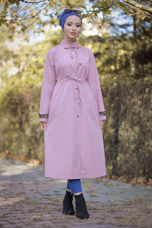 Trenç Mont Astarsiz Siyah  Pembe - 1298 PEMBE