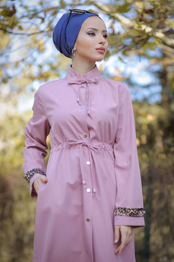 Trenç Mont Astarsiz Siyah  Pembe - 1298 PEMBE