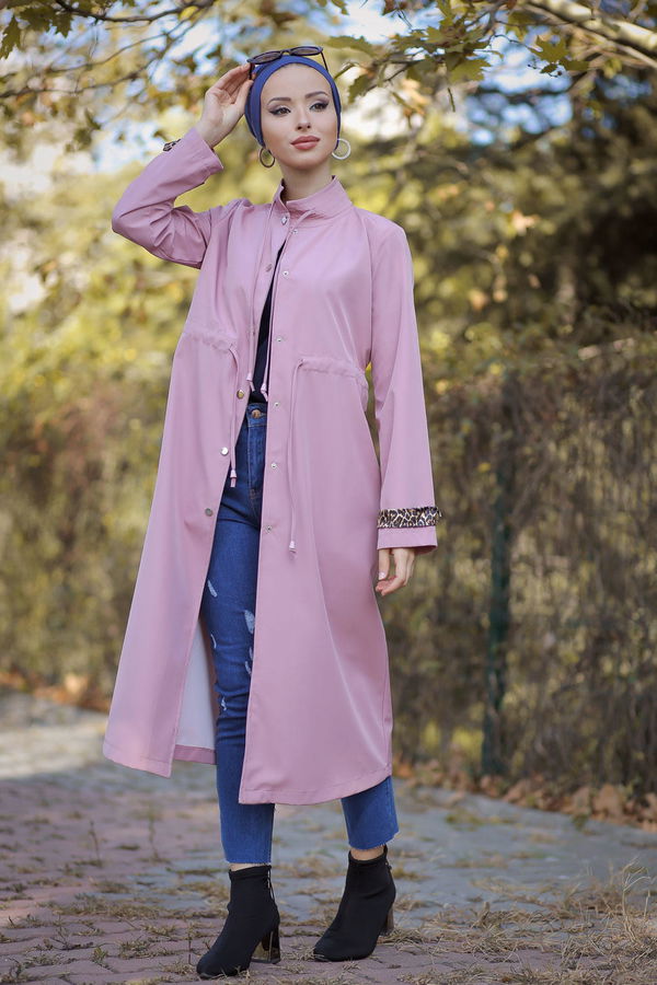 Trenç Mont Astarsiz Siyah  Pembe - 1298 PEMBE