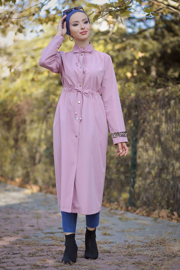 Trenç Mont Astarsiz Siyah  Pembe - 1298 PEMBE