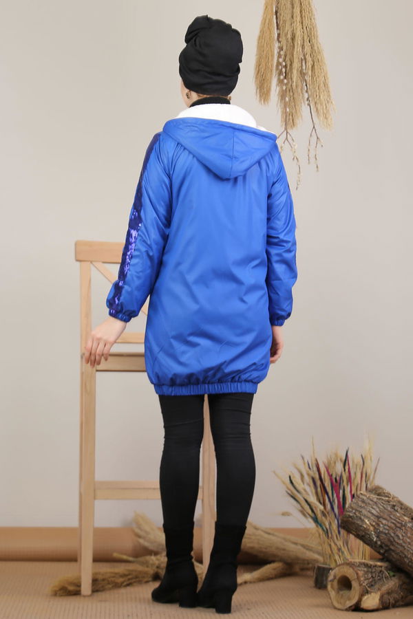 Pullu Mont Siyah  Mavi - 7999 MAVİ