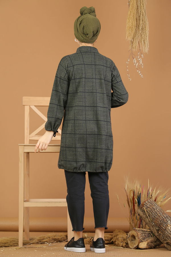 Dügmeli Ceket Haki - 5217 Haki - 5217 HAKİ