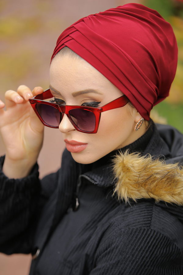 Bone Siyah Bordo - 6837