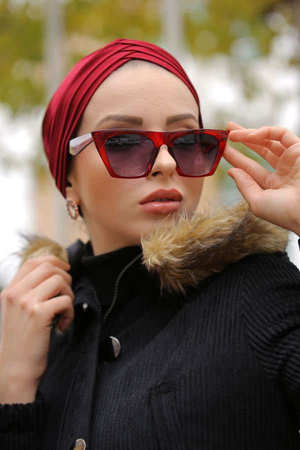 Bone Siyah Bordo - 6837