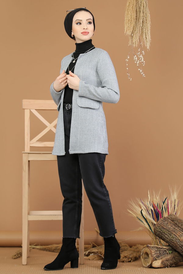 Ceket Bebe Mavi - 8196 Mavi - 8196 MAVİ