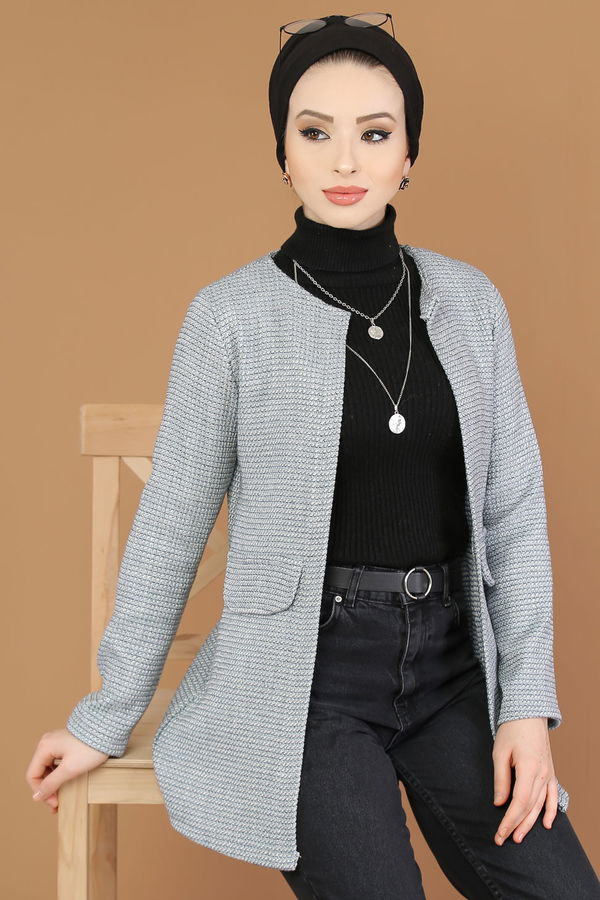 Ceket Bebe Mavi - 8196 Mavi - 8196 MAVİ
