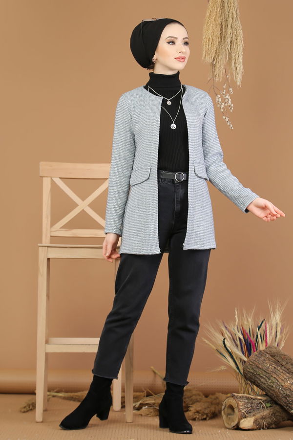 Ceket Bebe Mavi - 8196 Mavi - 8196 MAVİ