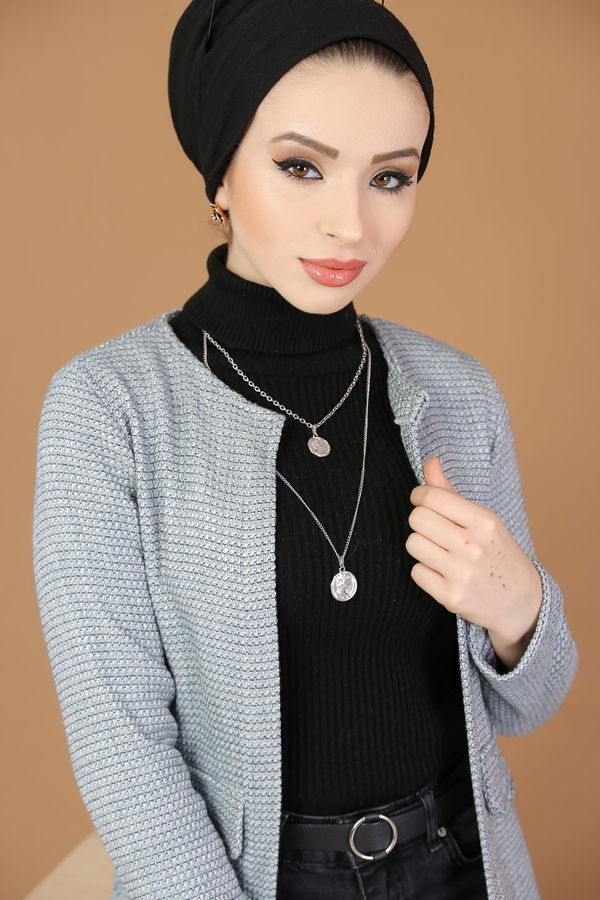 Ceket Bebe Mavi - 8196 Mavi - 8196 MAVİ