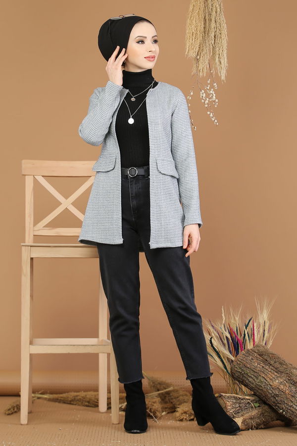 Ceket Bebe Mavi - 8196 Mavi - 8196 MAVİ