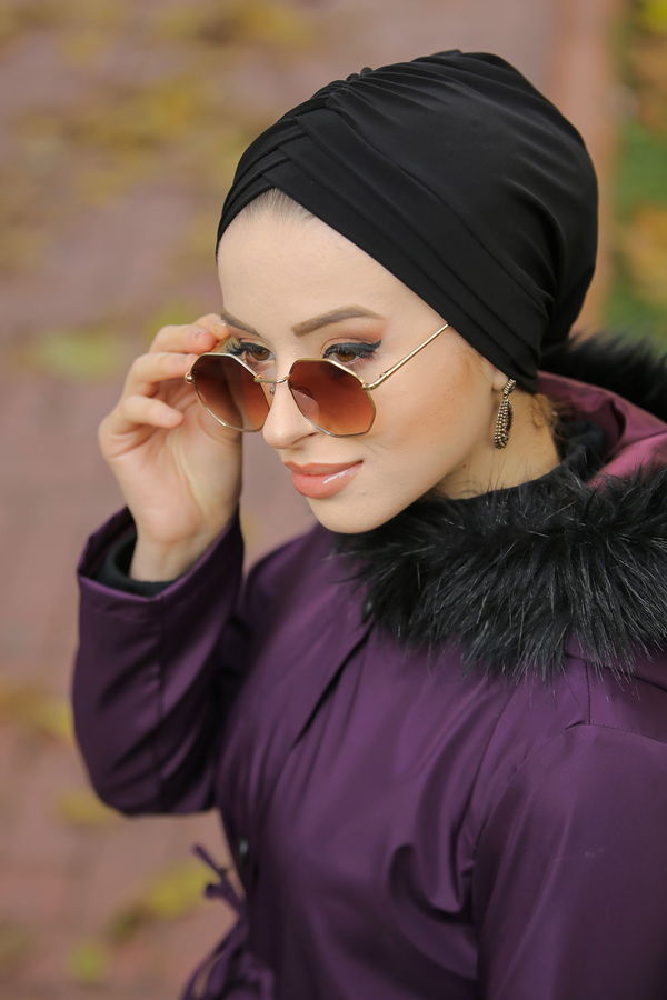 Bone Siyah Siyah - 6837