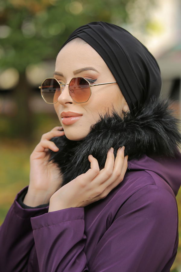 Bone Siyah Siyah - 6837