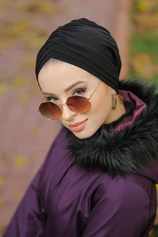Bone Siyah Siyah - 6837