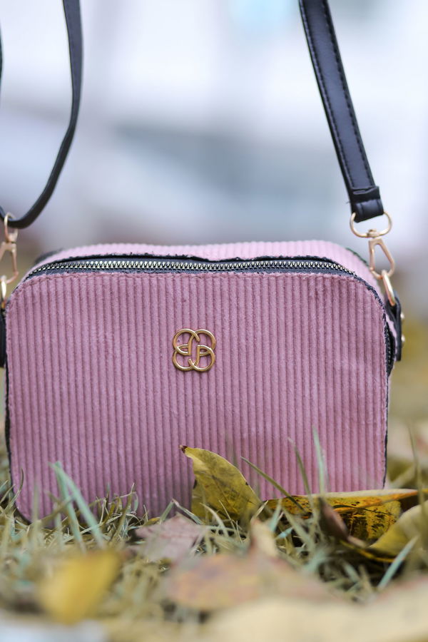 Kadın Pembe Günlük Çanta Siyah  - 8157 PEMBE