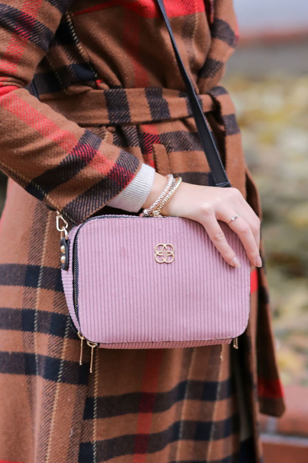 Kadın Pembe Günlük Çanta Siyah  - 8157 PEMBE