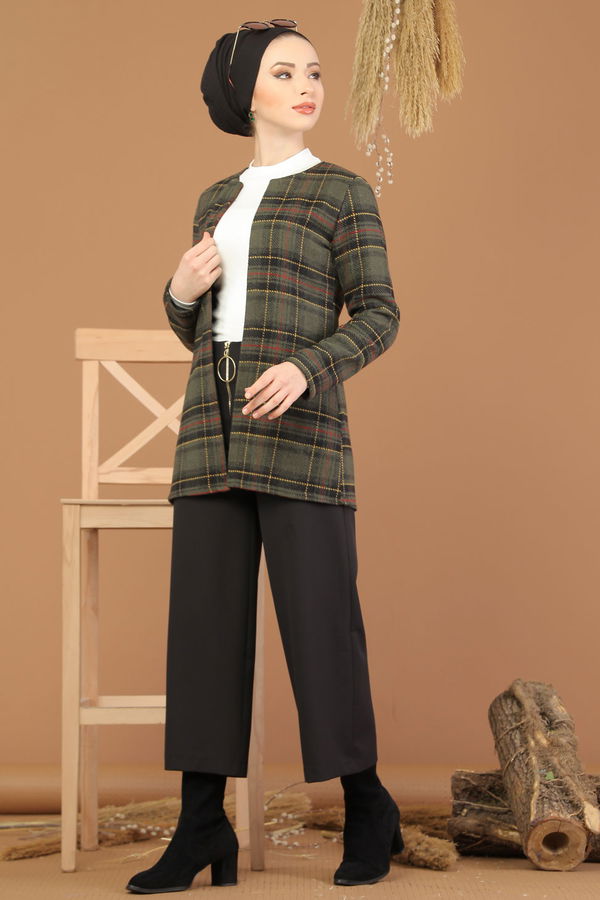 Ekose Ceket Haki - 7950 Haki - 7950 HAKİ