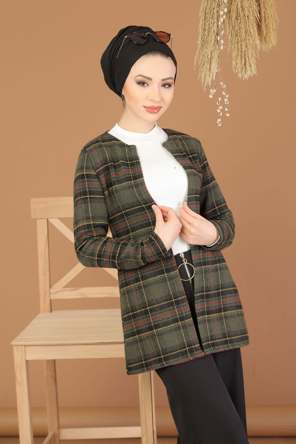Ekose Ceket Haki - 7950 Haki - 7950 HAKİ