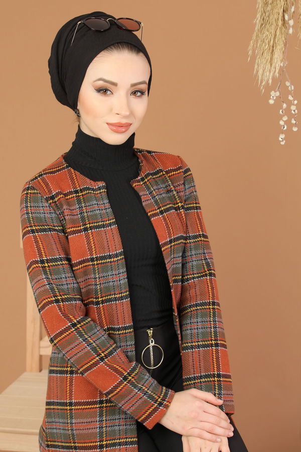 Ekose Ceket Kiremit - 7950 Kiremit - 7950