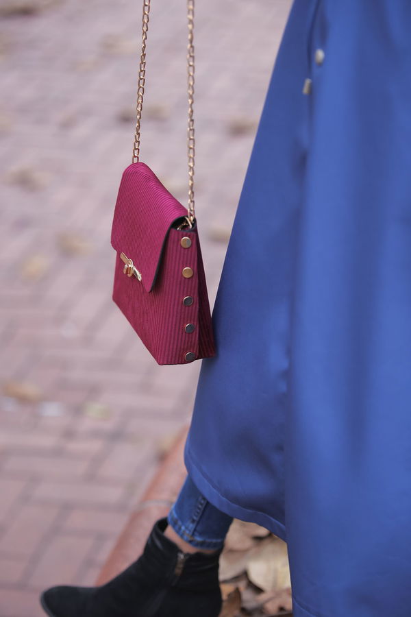 Kadın Bordo Günlük Çanta   - 8241 BORDO