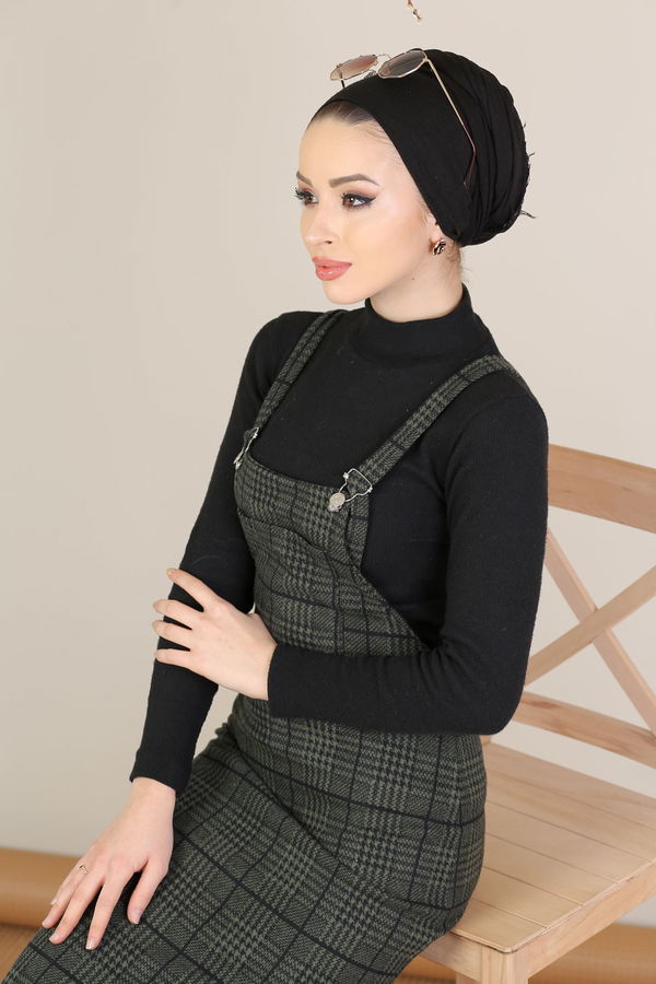 Askılı Salopet Haki - 5221 Haki - 5221 HAKİ