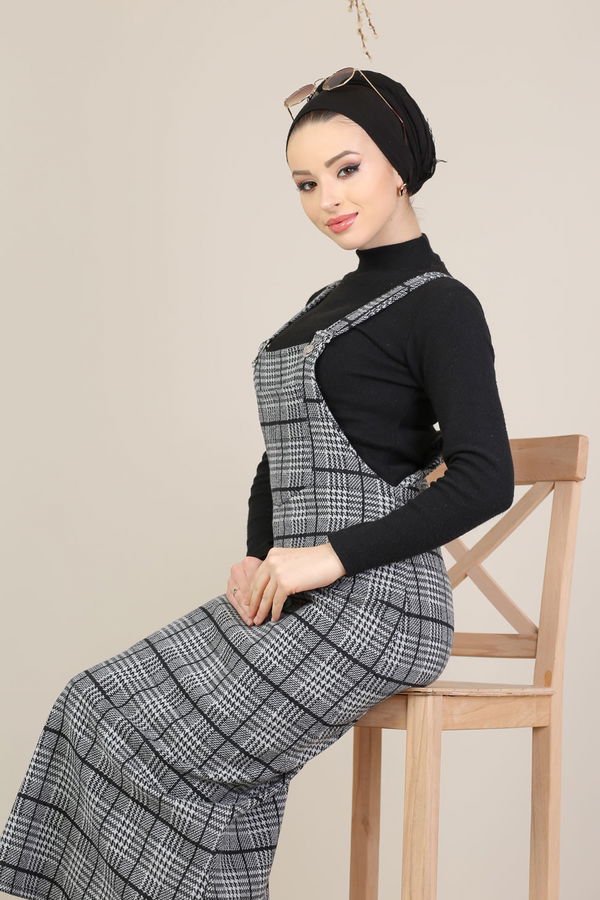 Askılı Salopet Gri - 5221 Gri - 5221