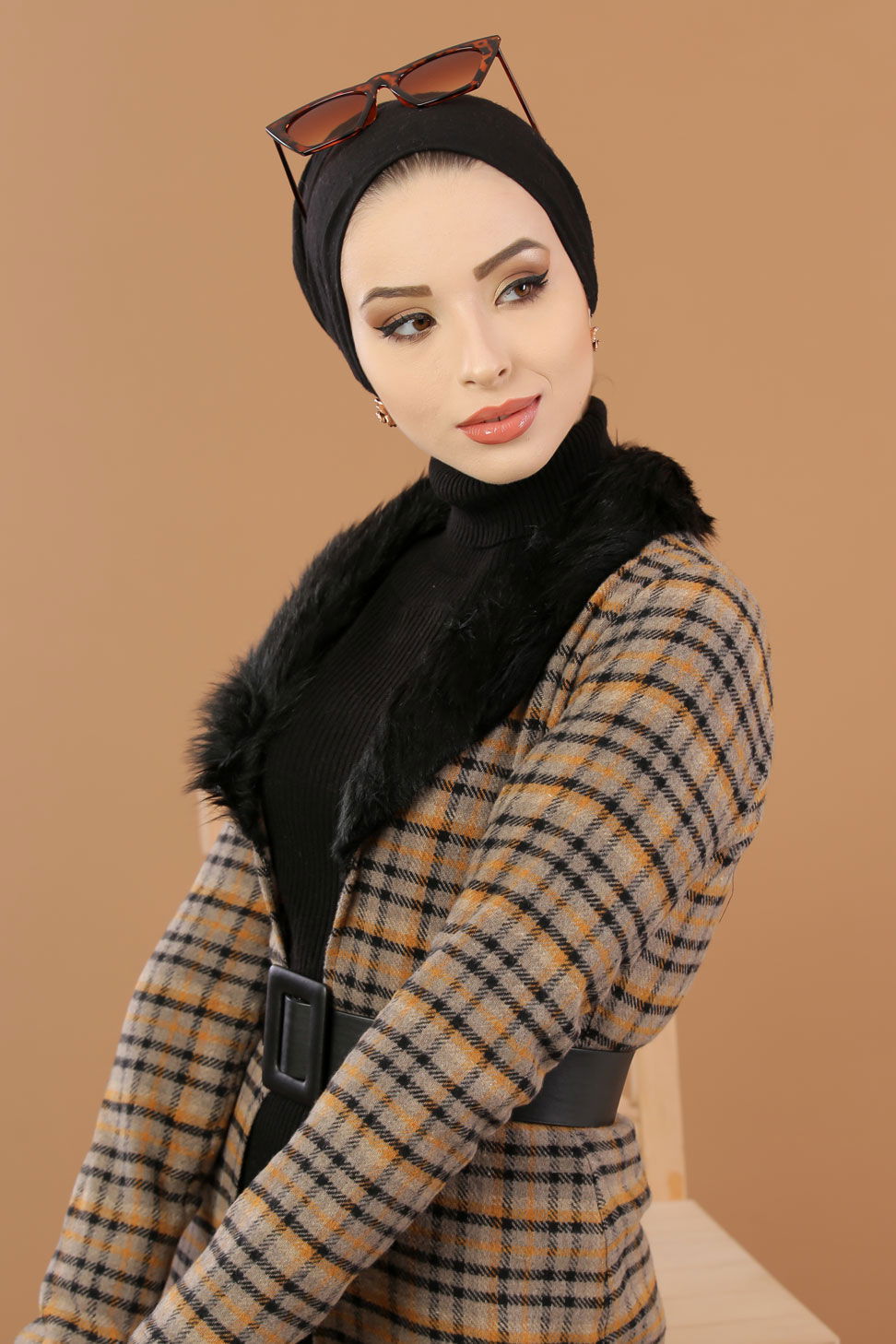 Kürk Detay Kap Vizon - 8263 Vizon - 8263 VİZON