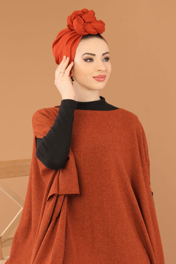Panço Siyah  Kiremit - 5242