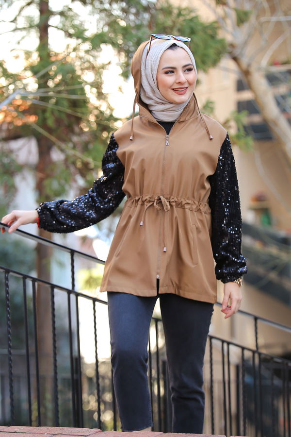Trenç Mont Astarlı Siyah  Taba - 1293 TABA