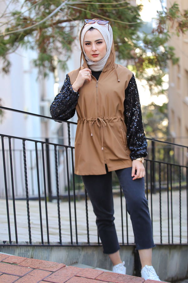 Trenç Mont Astarlı Siyah  Taba - 1293 TABA