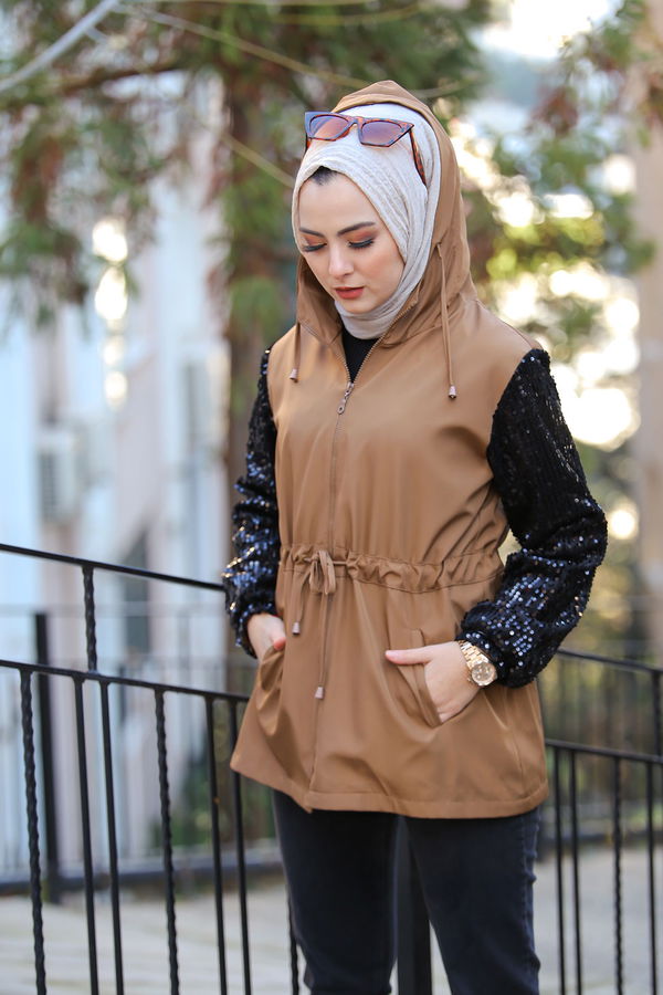 Trenç Mont Astarlı Siyah  Taba - 1293 TABA