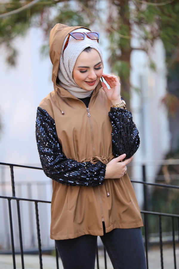 Trenç Mont Astarlı Siyah  Taba - 1293 TABA