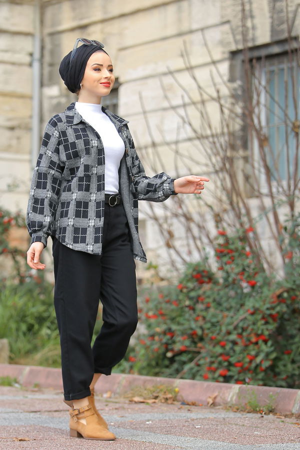 Bol Kot Pantolon Siyah - 8304 Siyah - 8304