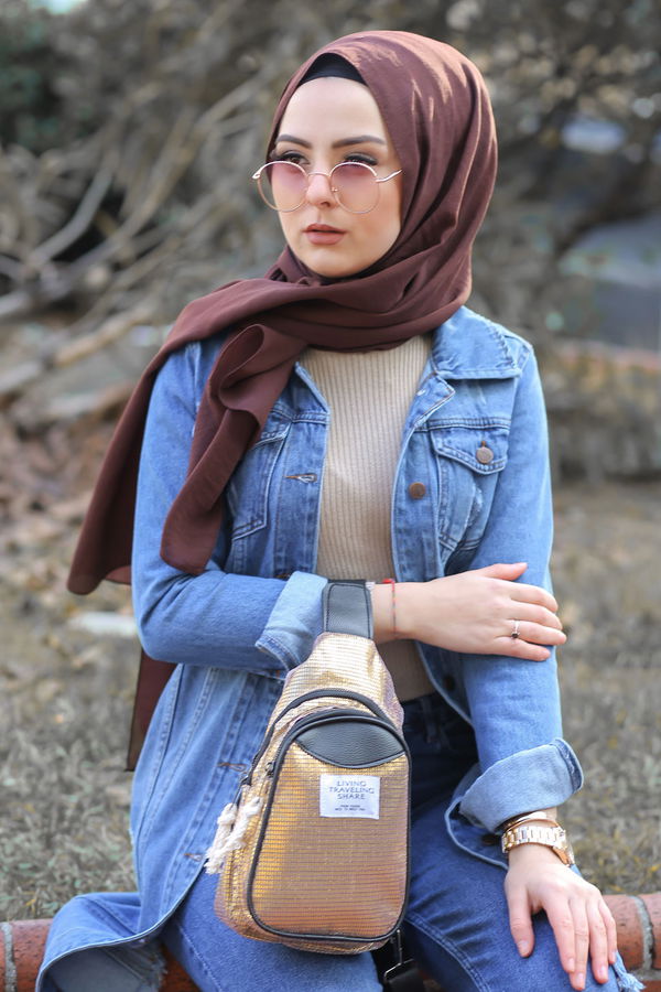 Kadın Sarı Günlük Çanta   - 8243 Sarı