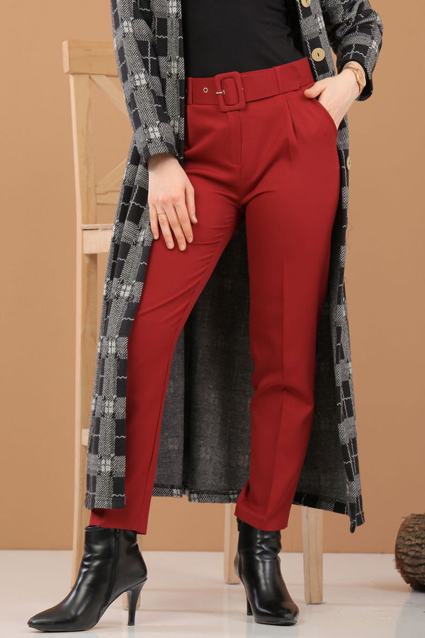 Pantolon Kemer Bordo - 8308 Bordo - 8308 BORDO