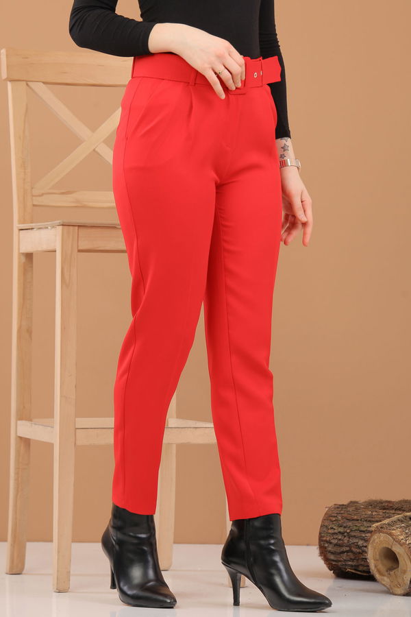 Pantolon Kemer Kırmızı - 8308 Kırmızı - 8308