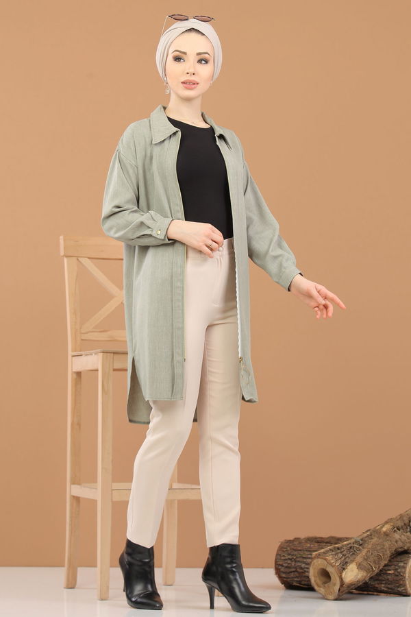 Pantolon Siyah Bej - 6926