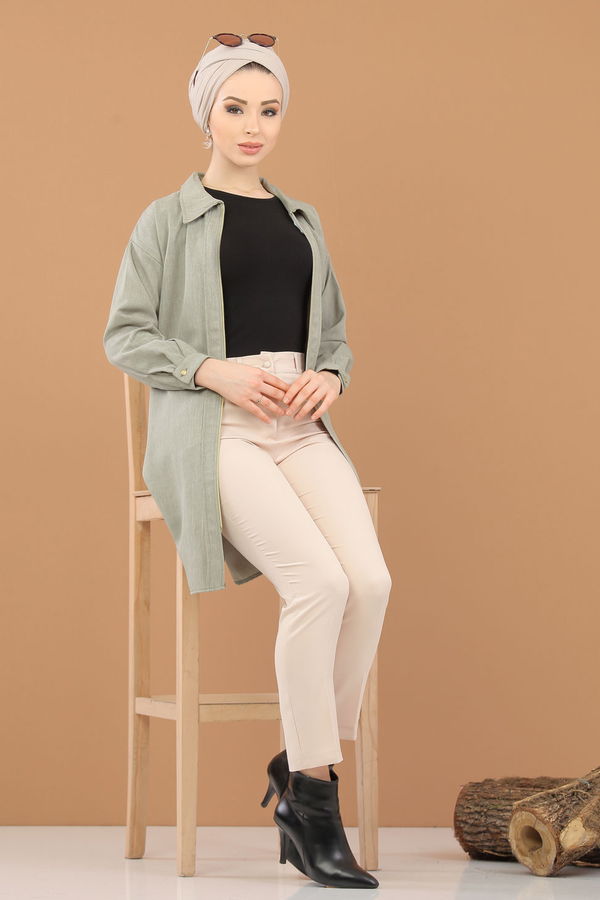 Pantolon Siyah Bej - 6926