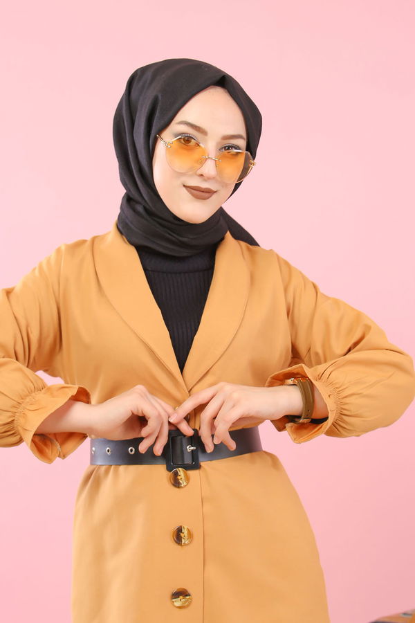 Ceket Sarı - 3018 Sarı