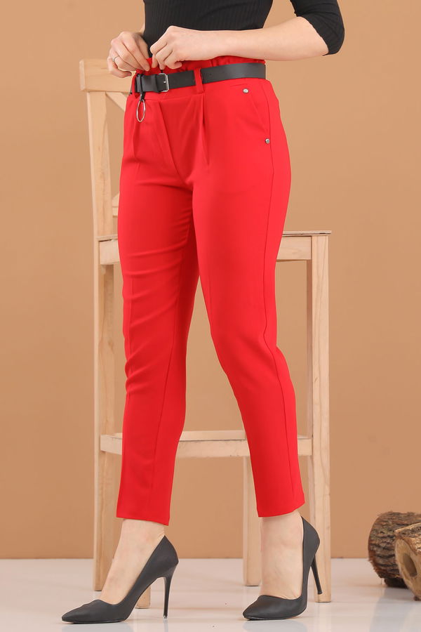 8379 PANTOLON Kırmızı - 8379 Kırmızı
