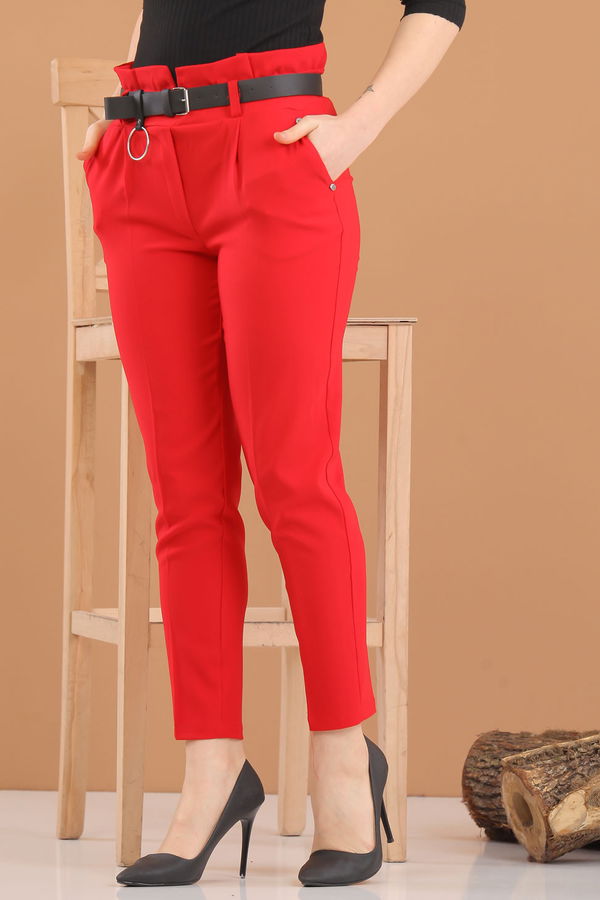 8379 PANTOLON Kırmızı - 8379 Kırmızı
