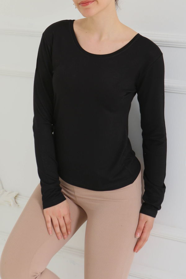 Ön ve Arka Oval Yaka Badi - 26829